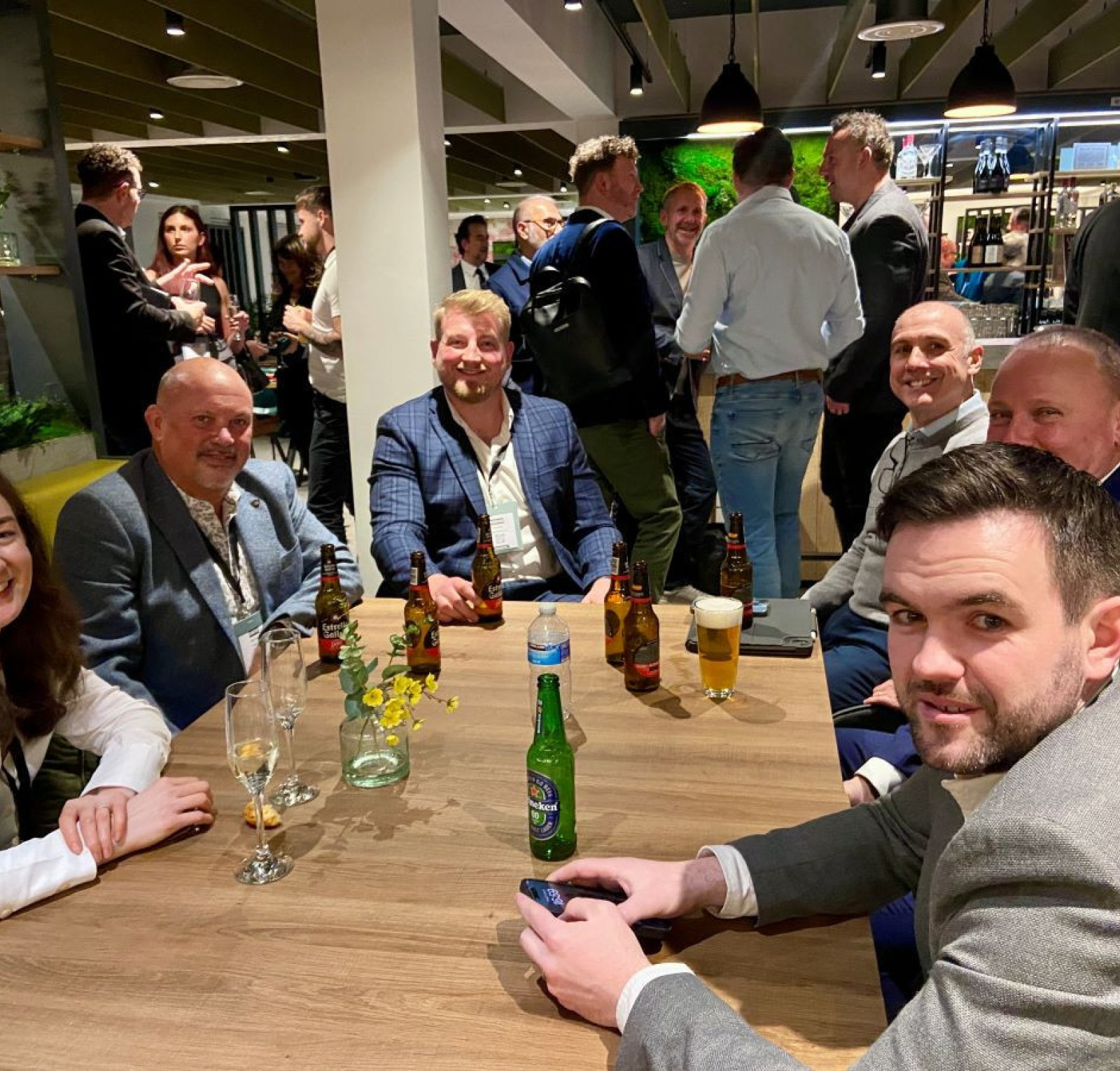 Post-Show drinks at The Loft