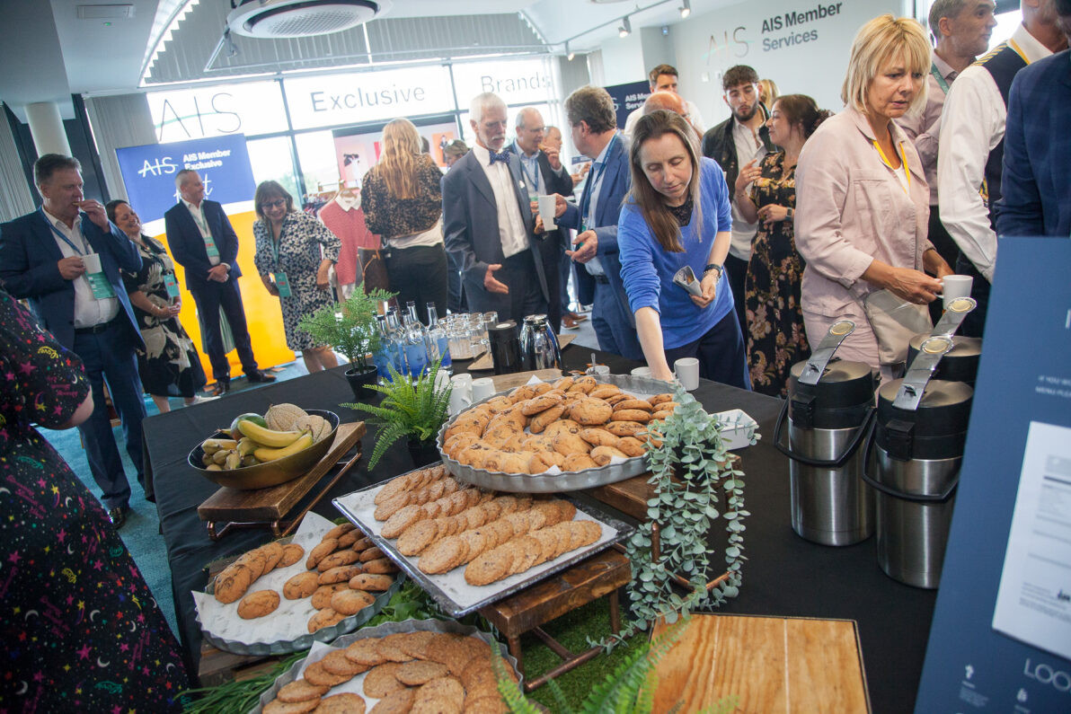 catering services at AIS exhibition show