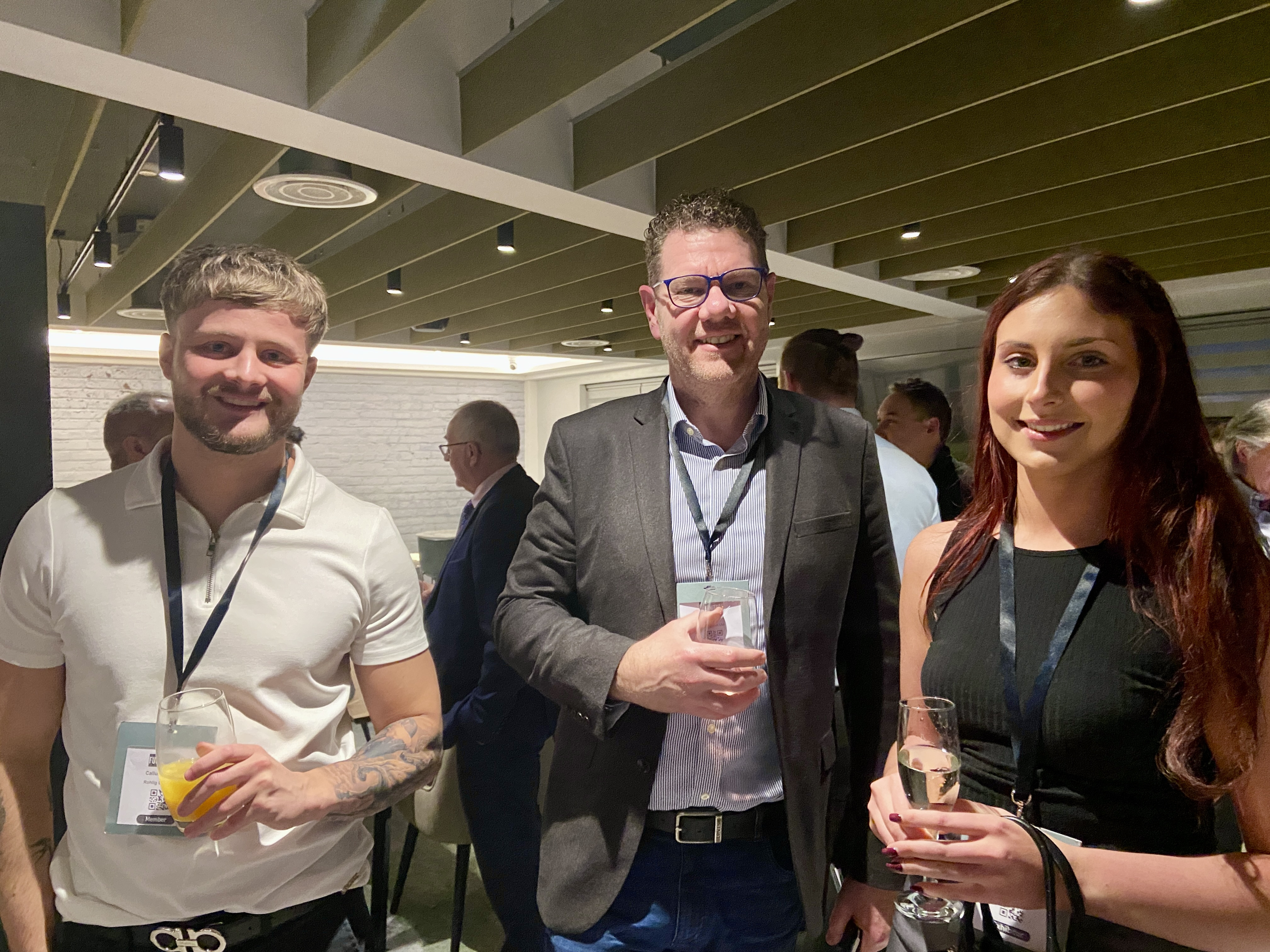 Networking at The Loft